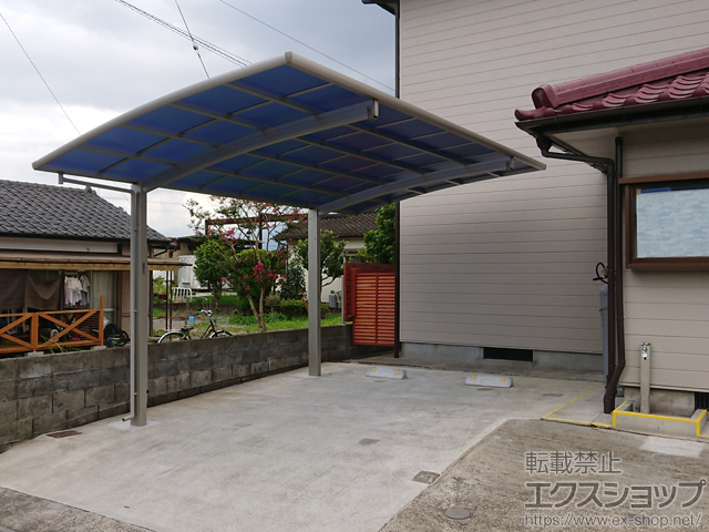 宮崎県都城市ののカーポート レイナポートグラン　積雪〜20cm対応 施工例
