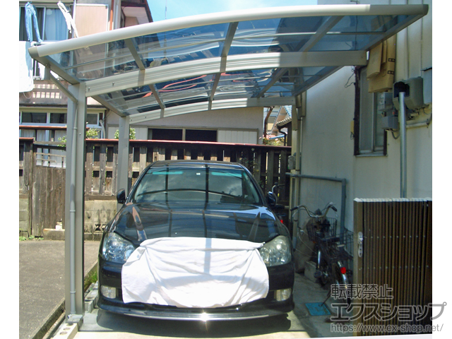 佐賀県佐賀市ののカーポート レイナポートグラン　積雪〜20cm対応 施工例