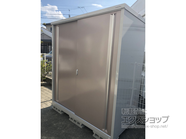 熊本県八代市のの物置・屋外倉庫 シンプリー 一般型 1740×905×1903 MJX-179EP-AR 施工例