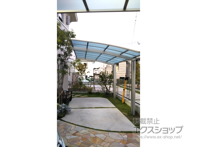 福岡県糸島市ののカーポート レイナポートグラン　積雪〜20cm対応 施工例