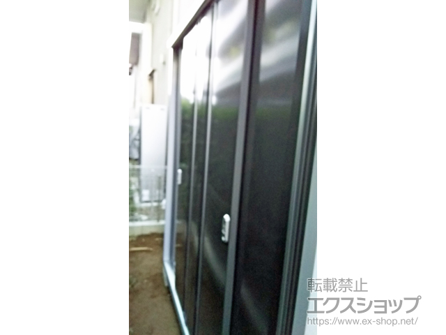 茨城県つくば市のの物置・屋外倉庫 シンプリー 一般型 1940×515×1903 MJX-195EP-PG 施工例