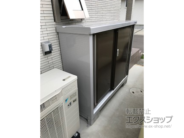 愛媛県松山市のの物置・屋外倉庫 シンプリー 一般型 MJX-134B TB 施工例