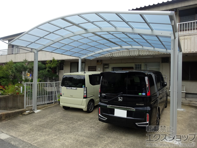 奈良県北葛城郡王寺町ののカーポート レイナツインポートグラン　積雪〜20cm対応 施工例