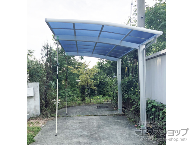 静岡県藤枝市ののカーポート レイナポートグラン　積雪〜20cm対応 施工例