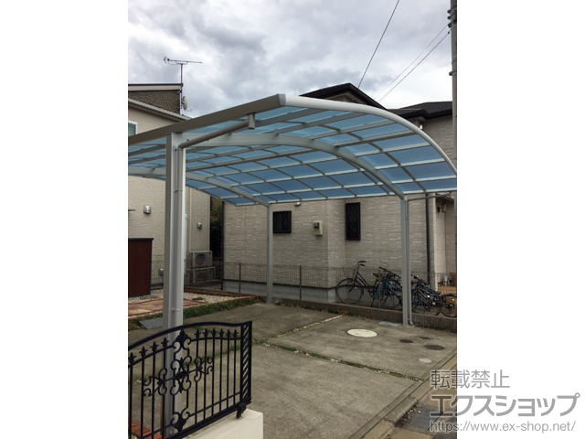 千葉県習志野市ののカーポート レイナツインポートグラン　積雪〜20cm対応 施工例