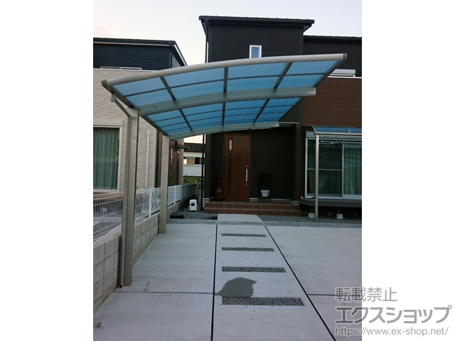 宮崎県日向市ののカーポート レイナポートグラン　積雪〜20cm対応 施工例