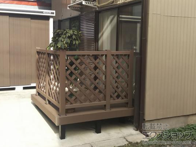 愛知県西春日井郡豊山町ののウッドデッキ マージウッドデッキ 施工例