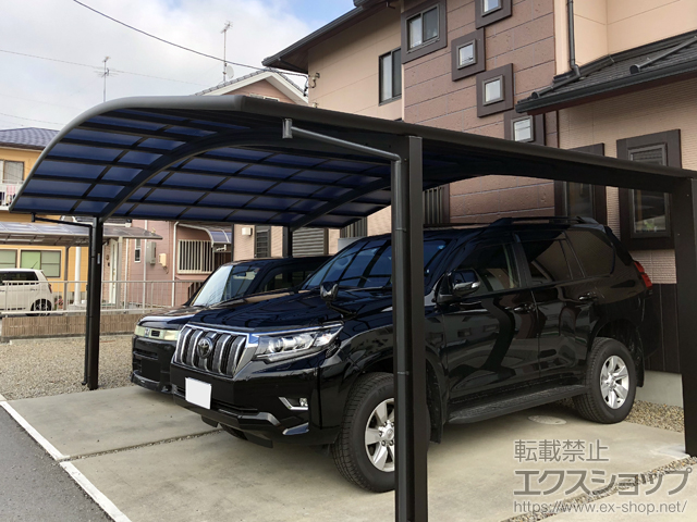 静岡県島田市ののカーポート レイナツインポートグランZ　積雪〜20cm対応 施工例