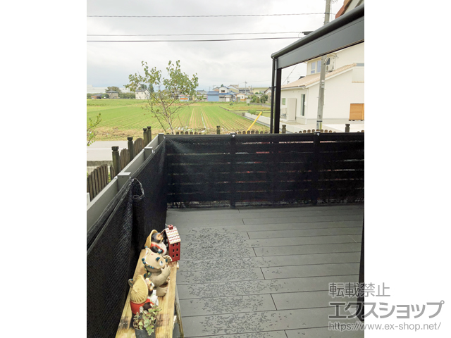 富山県富山市ののウッドデッキ リウッドデッキ 200 施工例