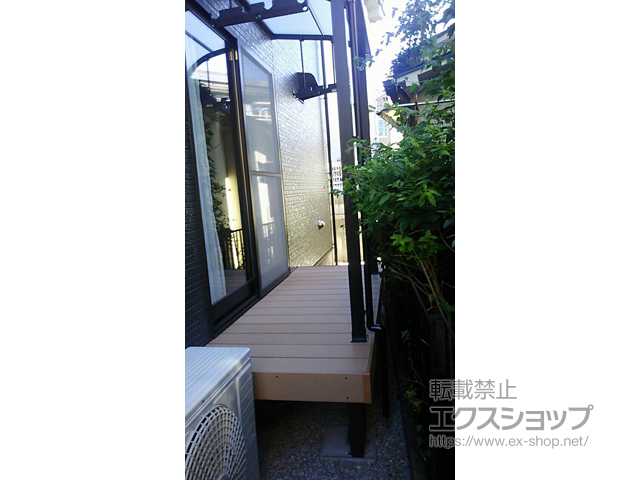 埼玉県所沢市ののウッドデッキ 樹ら楽ステージ 施工例