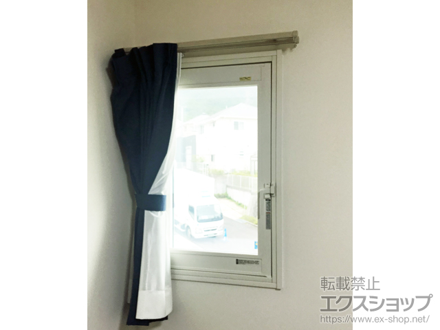 兵庫県神戸市のの面格子・窓格子、二重窓（内窓） インプラス ダストバリア仕様 開き窓 外観左吊元 施工例