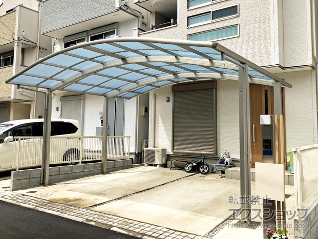 東京都西東京市ののカーポート レイナツインポートグラン　積雪〜20cm対応 施工例