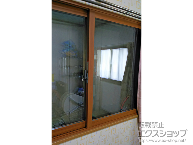 愛知県一宮市のの二重窓（内窓） インプラス ダストバリア仕様 引違い窓 2枚建 施工例