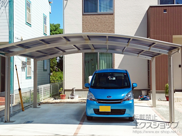 福岡県三潴郡大木町ののカーポート レイナツインポートグラン　積雪〜20cm対応 施工例