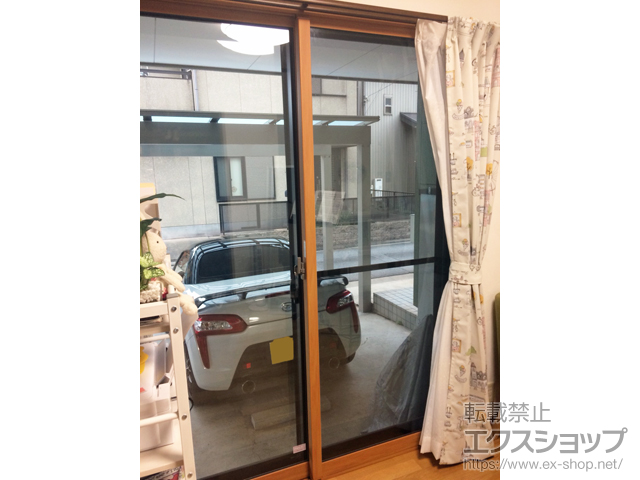 愛知県東海市のの二重窓（内窓） インプラス ダストバリア仕様 引違い窓 2枚建 施工例