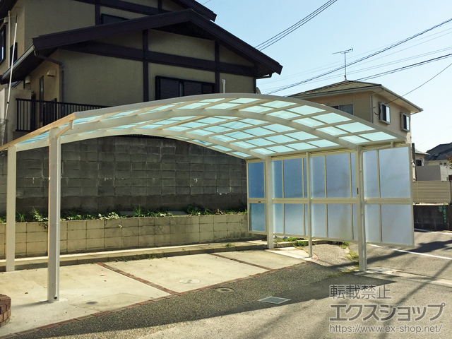 福岡県糟屋郡新宮町ののカーポート レイナツインポートグラン　積雪〜20cm対応 施工例