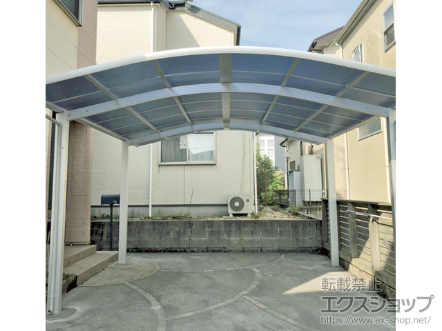 鹿児島県鹿児島市ののカーポート レイナツインポートグラン　積雪〜20cm対応 施工例