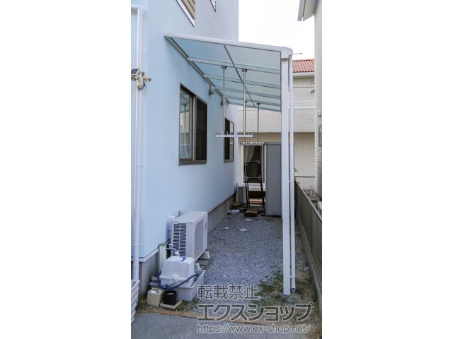 愛知県田原市ののテラス屋根 ヴェクターテラス F型 テラスタイプ 単体 積雪〜20cm対応 施工例