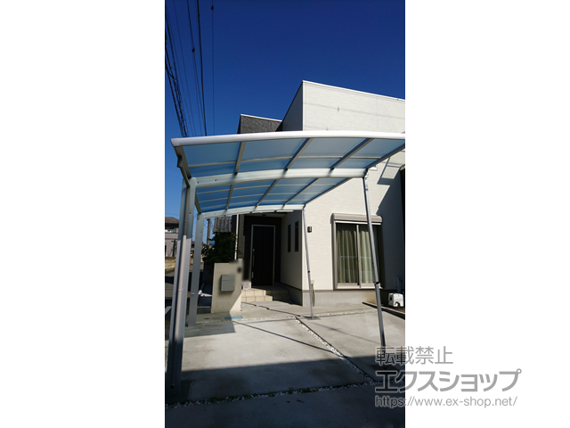 群馬県高崎市ののカーポート レイナポートグラン　積雪〜20cm対応 施工例