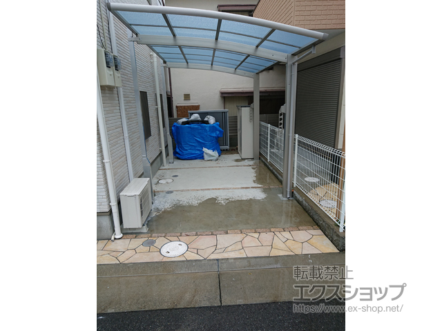 兵庫県川西市ののカーポート レイナポートグラン　積雪〜20cm対応 施工例