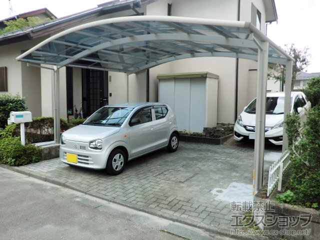 宮城県仙台市ののカーポート レイナツインポートグラン　積雪〜20cm対応 施工例