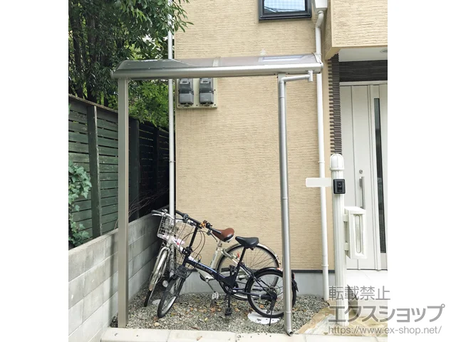 兵庫県西宮市のYKKAPのテラス屋根 ヴェクターテラス R型 テラスタイプ 単体 積雪～20cm対応 施工例