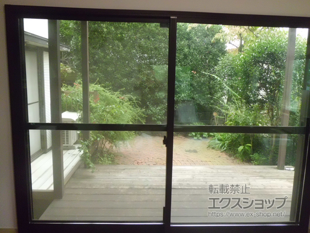 千葉県柏市のの二重窓（内窓） インプラス ダストバリア仕様 引違い窓 2枚建 施工例