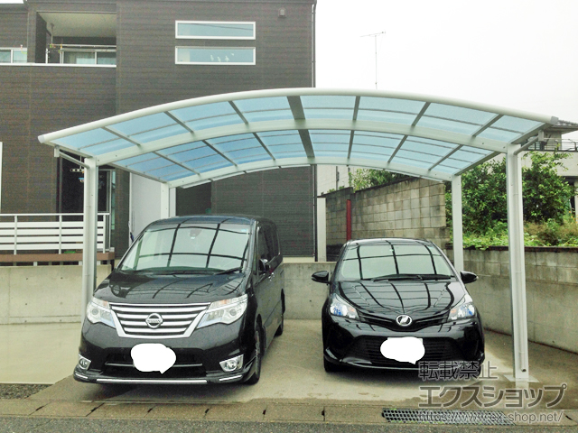 群馬県伊勢崎市ののカーポート レイナツインポートグラン　積雪〜20cm対応 施工例