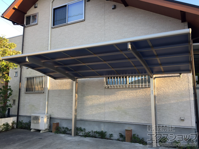 宮崎県宮崎市ののカーポート レイナポートグラン　積雪〜20cm対応 施工例