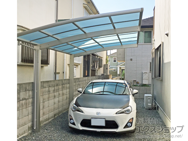 兵庫県高砂市ののカーポート レイナポートグラン　積雪〜20cm対応 施工例