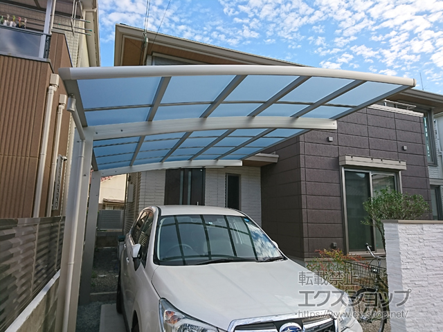 大阪府松原市ののカーポート レイナポートグラン　積雪〜20cm対応 施工例