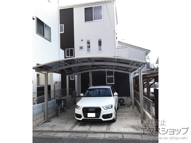 埼玉県さいたま市ののカーポート レイナツインポートグラン　積雪〜20cm対応 施工例