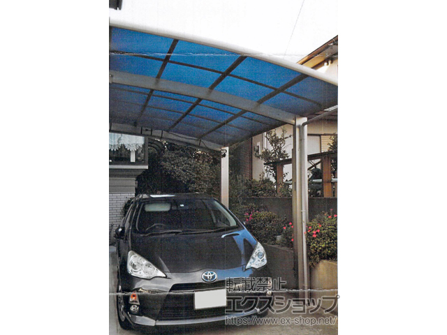 佐賀県三養基郡上峰町ののカーポート レイナポートグラン　積雪〜20cm対応 施工例