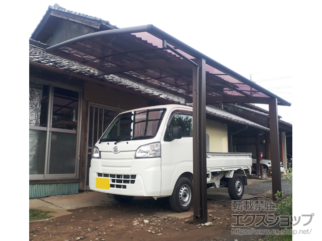 栃木県栃木市ののカーポート レイナポートグラン　積雪〜20cm対応 施工例