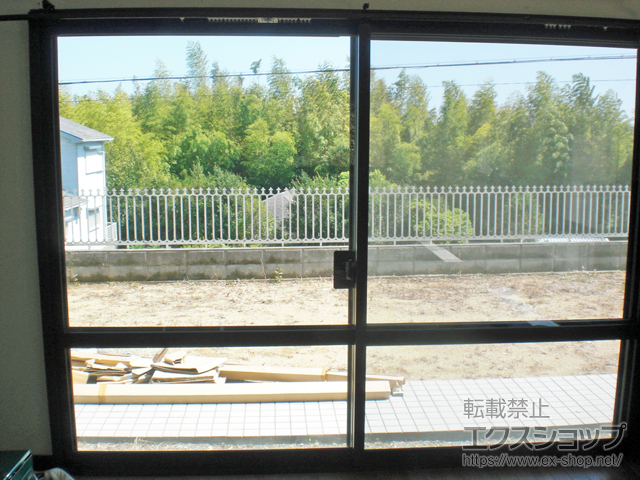 三重県志摩市のの二重窓（内窓） インプラス ダストバリア仕様 引違い窓 2枚建 施工例