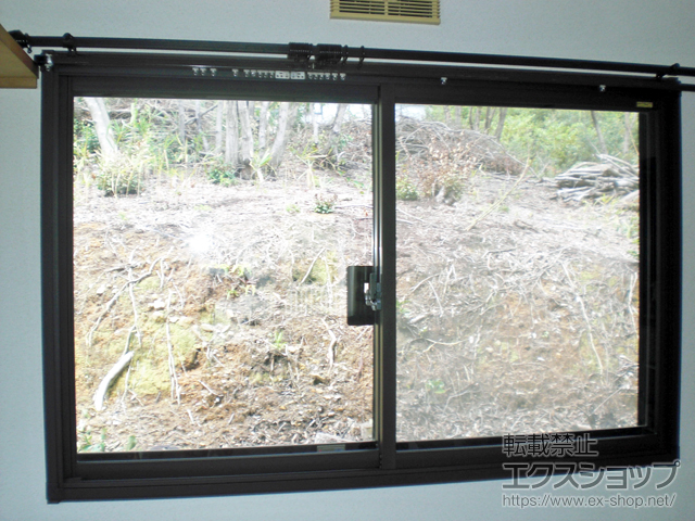 三重県志摩市のの二重窓（内窓） インプラス ダストバリア仕様 引違い窓 2枚建 施工例