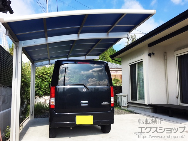 鹿児島県薩摩川内市ののカーポート レイナポートグラン　積雪〜20cm対応 施工例