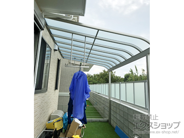 東京都日野市ののテラス屋根 ヴェクターテラス R型 テラスタイプ 単体 積雪〜20cm対応 施工例