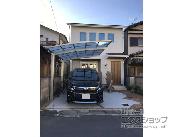 京都府京都市ののカーポート レイナポートグラン　積雪〜20cm対応 施工例