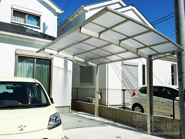 大阪府泉佐野市ののカーポート レイナポートグラン　積雪〜20cm対応 施工例