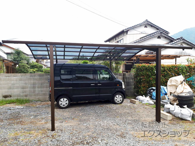 佐賀県唐津市ののカーポート レイナツインポートグラン　積雪〜20cm対応 施工例