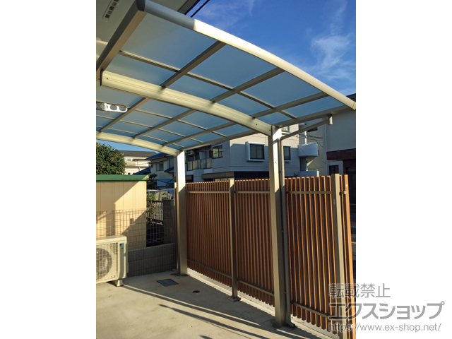 東京都昭島市ののカーポート レイナポートグラン　積雪〜20cm対応 施工例