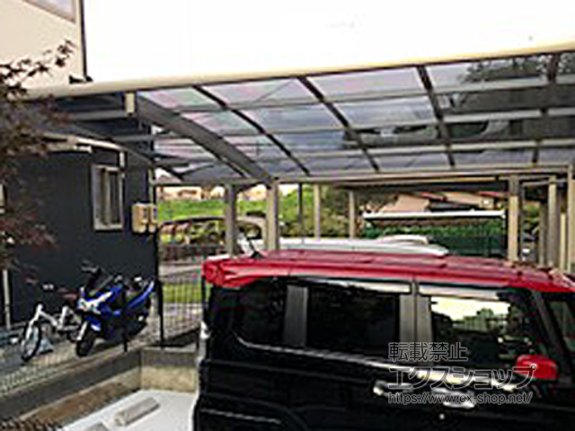 宮城県名取市ののカーポート レイナポートグラン　積雪〜20cm対応 施工例