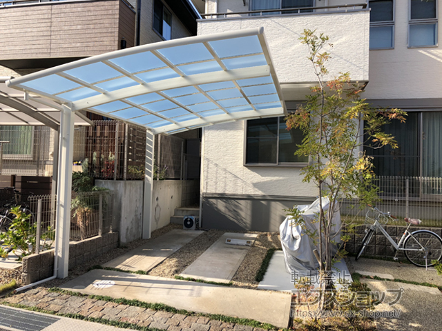 滋賀県草津市ののカーポート レイナポートグラン　積雪〜20cm対応 施工例