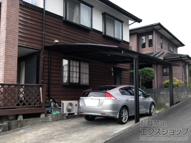 佐賀県杵島郡江北町ののカーポート レイナベーカポートグラン　積雪〜20cm対応 施工例