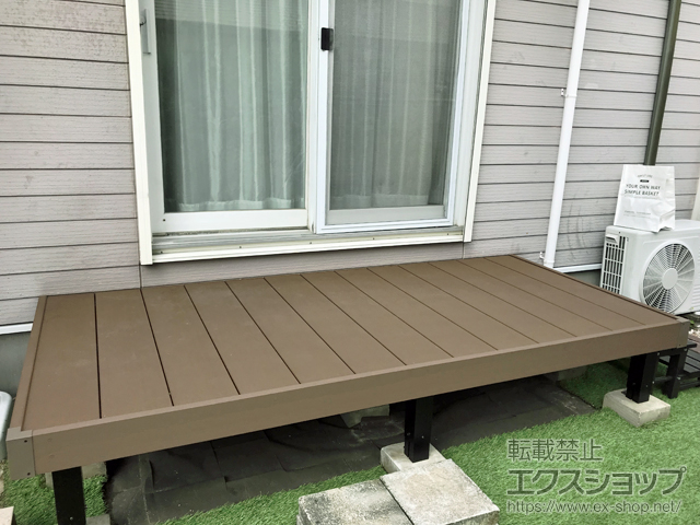 愛知県瀬戸市ののウッドデッキ リウッドデッキ 200 施工例