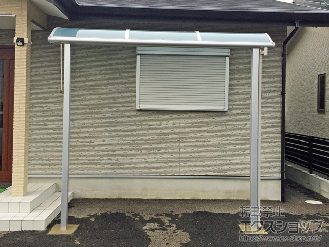 佐賀県佐賀市ののテラス屋根 ヴェクターテラス R型 テラスタイプ 単体 積雪〜20cm対応 施工例