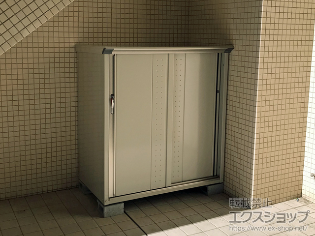 東京都世田谷区のの物置・屋外倉庫 グランプレステージジャンプ 1304×750×1400（GP-137C-T） GP-137C-T-MW 施工例