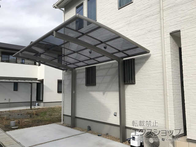 京都府京都市ののカーポート ネスカR (ラウンドスタイル) 積雪〜20cm対応 施工例