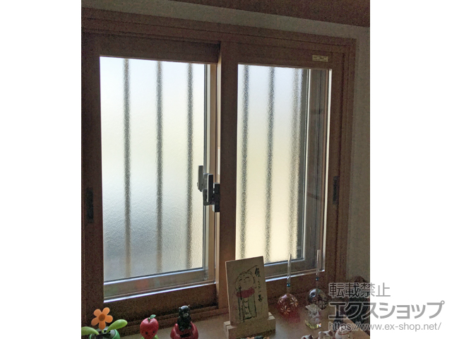 愛知県瀬戸市のの二重窓（内窓） インプラス ダストバリア仕様 引違い窓 2枚建 施工例